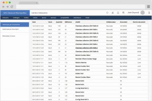 L'outil de gestion des stocks avec le backoffice web dans la caisse tactile RoverCash