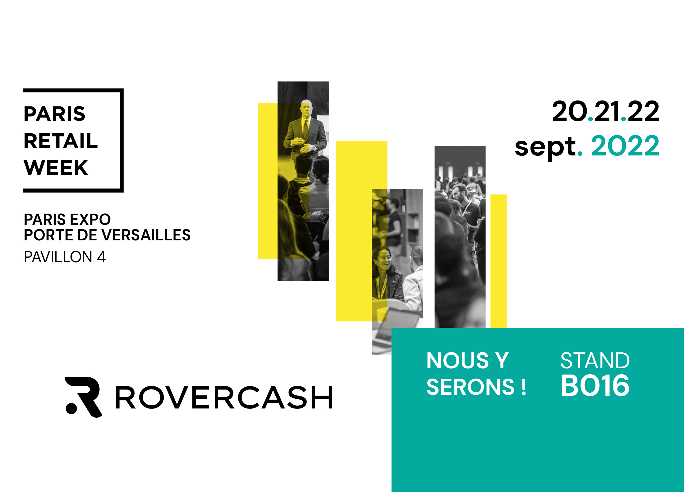 RoverCash en démonstration lors de la Paris Retail Week !