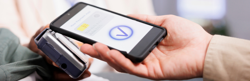 encaissement mobile tap to pay smartphone