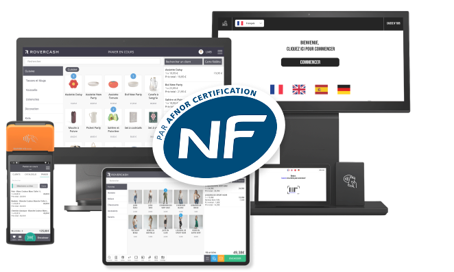 RoverCash Certification NF525 par l'AFNOR Certification