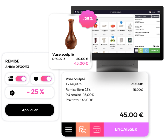 RoverCash pour les grandes enseignes retail